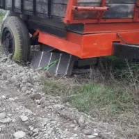 گاری پشت تراکتور