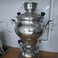 سماور گازی ۴لیتری کاملا نو قیمت عالی