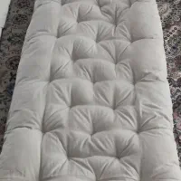 تشک تک نفری پشم سفید گوسفند