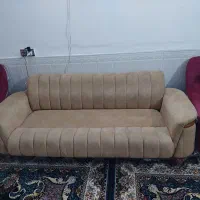 یه دست مبل ۷ نفره چستر شرکتی محکم وبادوام