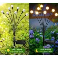 چراغ گلدونی شارژر خورشیدی