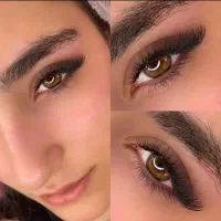اکستنشن مژه صادقیه کلاسیک  از ۵۴۰ طبیعی و پرپشت