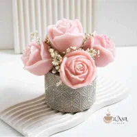 باکس گل شمع