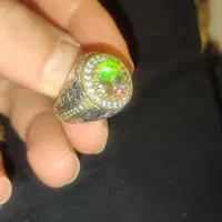 انگشتر نقره رکاب دست ساز قلم زنی شده|جواهرات|ارومیه, |دیوار