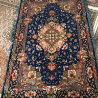 فرش زرنیم۶۵ رج چله ابریشم