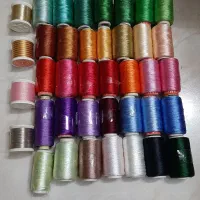 نخ گلدوزی خارجی وهندی|لوازم خیاطی و بافتنی|برخوار, |دیوار