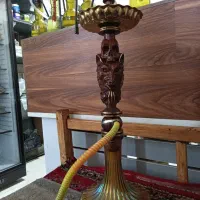 قلیون کوک با چوب گردو