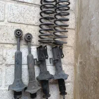 کمک فنر و فنر لول و فنر اکسل عقب پراید