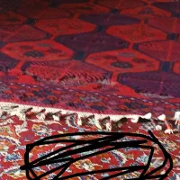 قالی. دست باف قدیمی