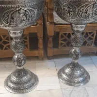 سنگاب قلمزنی ۲تا باهم بی واسط تولیدی قلم مینیاتور|صنایع دستی و سایر لوازم تزئینی|اصفهان, آبشار|دیوار