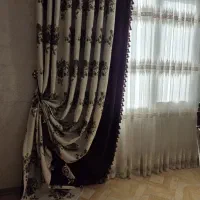 پرده پذیرایی و اتاق خواب