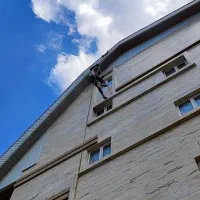 پیچ رولپلاک سنگ نما عایق اب بندی پشت بام نانو راپل|خدمات پیشه و مهارت|رشت, معلم|دیوار