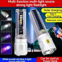 چراغ قوه پلیسی شارژی خورشیدی مدلx36 solar|لامپ و چراغ|شیراز, تحویلی|دیوار
