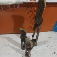 مجسمه چوبی