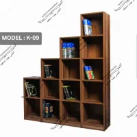 کتابخونه پله ای الماس چوب مسعود ( مدل K-09 )|کتابخانه، شلف، قفسه‌های دیواری|تهران, اوقاف|دیوار