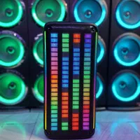 اسپیکر باند شارژی برقی قابل حمل رقص نوردار آکبند|سیستم صوتی خانگی|مشهد, سراب|دیوار