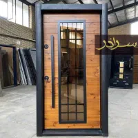درب ضد سرقت بلوط نرده استیل 304 سکوریت کد P018