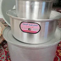 قابلمه روحی و یک تشت|ظروف پختوپز|کاشمر, |دیوار