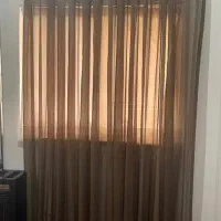 پرده حریر ساده