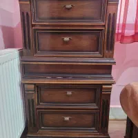 فروش سرویس خواب چوب اصل بدون روکش|تخت و سرویس خواب|سبزوار, همت|دیوار