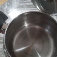 سماور روی گاز