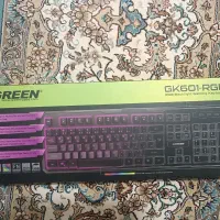 کیبورد گیمینگ گرین gk 601-rgb|قطعات و لوازم جانبی رایانه|نورآباد, |دیوار