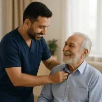 اصلاح و استحمام سالمندان