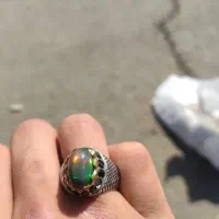 انگشتر فوق کلکسیونی اوپال رفلکس بالا گریدA++|جواهرات|تهران, آرژانتین|دیوار