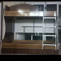 تخت دوطبقه نوجوان|تخت و سرویس خواب|اصفهان, ارغوانیه|دیوار