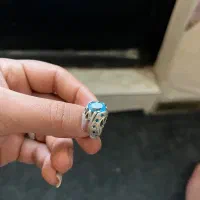 انگشتر.توپاز سوییس