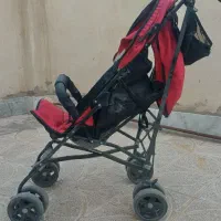 کالسکه مارک دلیجان و کریر و اغوشی تاشو تمیز و سالم