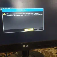 مانیتور LG و دوربین مداربسته HILOOK