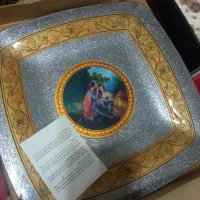 زیربالای طرح لیلی و مجنون کاملا نو پلمپ|ظروف سرو و پذیرایی|صومعه‌سرا, |دیوار