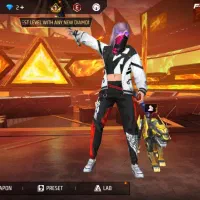 اکانت فری فایر لول 60