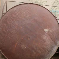 تنور نان‌ محلی چدنی (همراه با پایه)