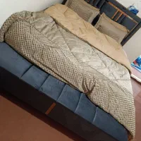 تخت خواب دونفره با میز توالت