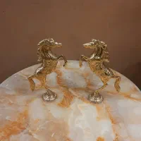 اسب رومیزی زورو جفتی برنز سوگلی|مجسمه، تندیس، ماکت|زنجان, |دیوار