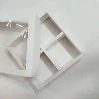 جعبه شیرینی با درب طلقدار و ساده