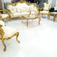 مبل سلطنتی همراه با میز