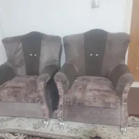 ۲دست مبل وپشتی|مبلمان خانگی و میز عسلی|قم, تعویض پلاک|دیوار