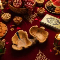 ظروف روستیک زیتون و گردو و کهور