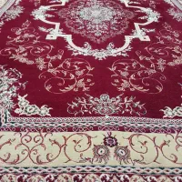 یک جفت فرش ۱۲متری زرشکی|فرش|لنجان, |دیوار