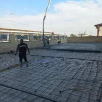 اجرای بتن ریزی باماله پروانه