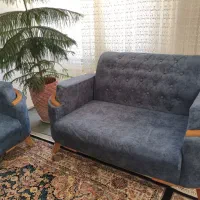 سه عدد مبل دو نفره به همراه چهار عدد میز عسلی|مبلمان خانگی و میز عسلی|گلپایگان, |دیوار