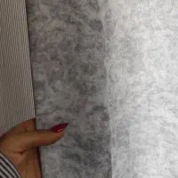 پرده مخمل طوسی