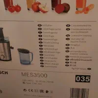 آبمیوه گیری بوش مدل mes3500|آبمیوه‌گیر و آب‌مرکبات‌گیر|تهران, تهرانپارس غربی|دیوار