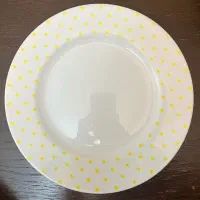 چینی زرین طرح اسپاتی زرد