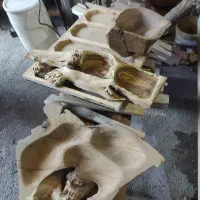 تولید انواع میز ناهار،جلومبلی،آینه و کارهای چوبی|میز و صندلی غذاخوری|خمینی‌شهر, |دیوار