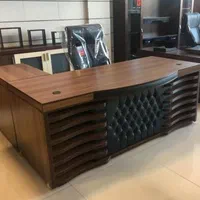 میز کنفرانس منحنی صندلی کتابخانه کانتر اداری دکور|دفتر کار|رامسر, |دیوار