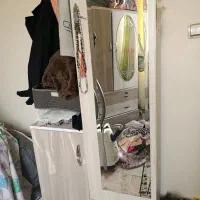 کمد لباس با جاکفشی و آیینه|جاکفشی، کمد، دراور|قدس, شهر‌قدس|دیوار